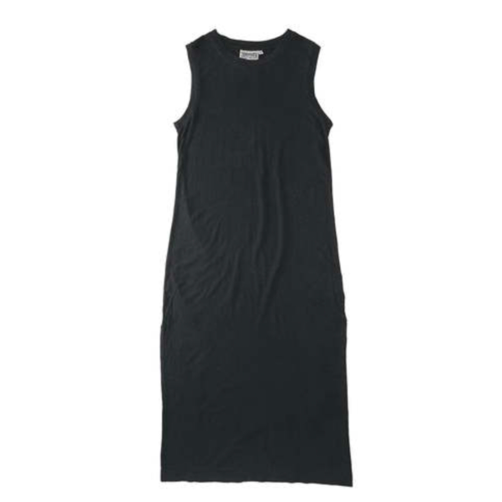 Marine Layer Black Midi Dress Small